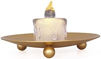 EITMOW Gold Candlestick Holders Set of 3 1