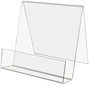 4 Pack Acrylic Easel Sign Holder for Home Office Display