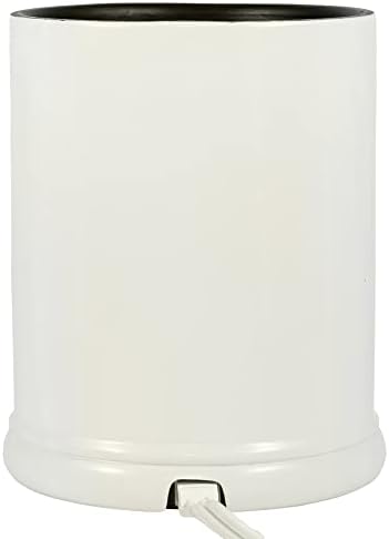 Elanze Designs Jar Candle Warmer with Metallic Decor