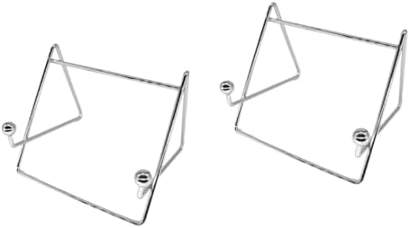 STOBAZA 2pcs Decorative Plate Stand Easel