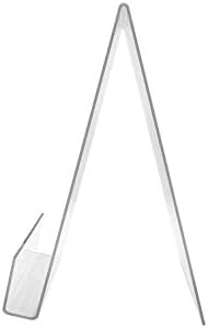 Clear Acrylic Easel Display Stand for Literature and Tablets 85x11