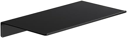 Danpoo 8 Black Floating Shelf for Wall Storage