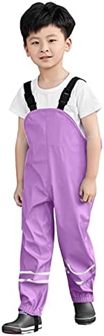 ToddlBy Waterproof Rain Trousers for Kids 6-8 Years