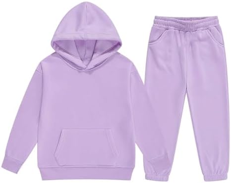 Kids Spring Sweatsuit Hoodie Sweatpants Set
