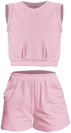 2 Piece Tank Top Shorts Set for 18-24 Month Girls