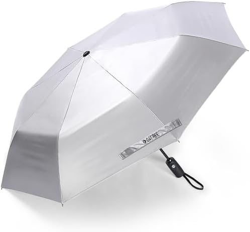 G4Free UPF 50 Travel Umbrella 42 Inch Windproof Auto Open Close