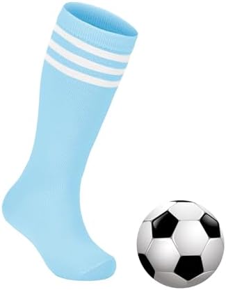 Zando Knee High Tube Socks for Kids Soccer Sports