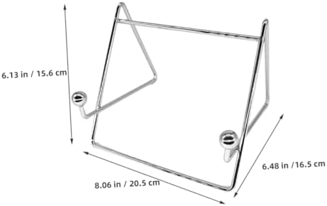 BRIGHTFUFU Iron Recipe Stand Photo Easel