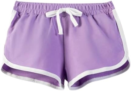Toddler Girls Pull On Shorts with Pockets and Elastic Waist