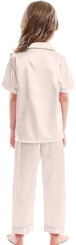 Unisex Satin Pajamas Set - Soft Stylish Sleepwear for Kids