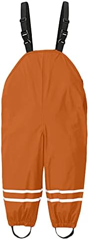 Toddler Waterproof Rain Overalls for Kids 2T-3T