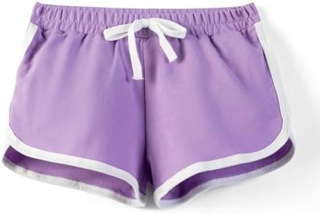Toddler Girls Pull On Shorts with Pockets and Elastic Waist