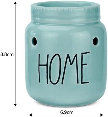 STAR MOON Ceramic Wax Melt Warmer with Macaron Blue