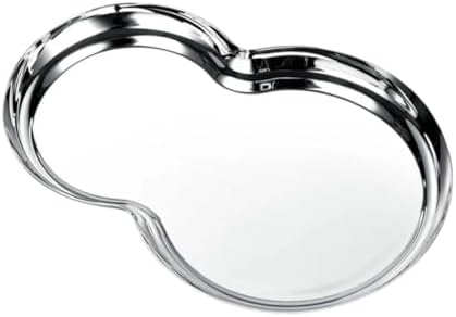 Stainless Steel Elegant Serving Tray for Dessert and Decor