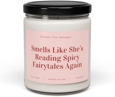 Spicy Fairytale Reader Candle - 9oz Book Lovers Gift