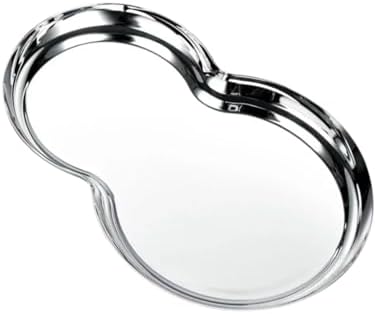 Stainless Steel Elegant Serving Tray for Dessert and Decor