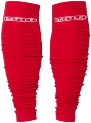 Battle Sports Long Scrunch Football Sock Sleeve for Men Boys