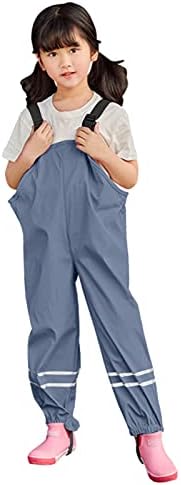 AIMAOMI Kids Waterproof Rain Pants for Boys Girls