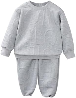 Toddler 3T Girl Fall Letter Print Sweatshirt Set