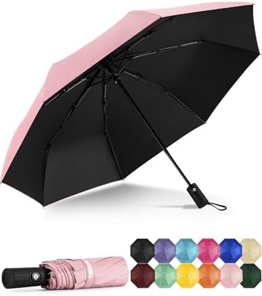 Yoobure Windproof Travel Umbrella Automatic UV Protection