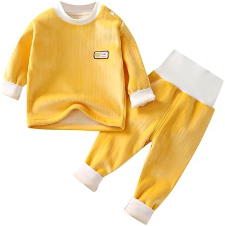 Soft Thermal Underwear Set for Baby Boys and Girls 1