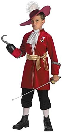 Disney Captain Hook Boys Costume Medium 7-8