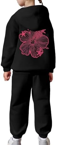 Kids Boys Flower Print Outfit Set