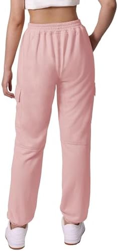 SANGTREE Girls Drawstring Cargo Jogger Pants