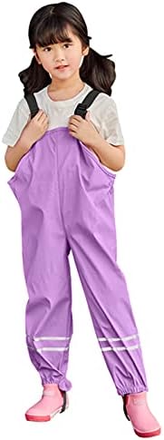 ToddlBy Waterproof Rain Trousers for Kids 6-8 Years
