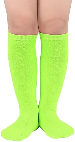 American Trends Kids Soccer Socks with Three Stripes for 1-9 Years
