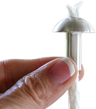 Aluminum Wine Bottle Wick Holder 1 Wide 8 Wicks 1