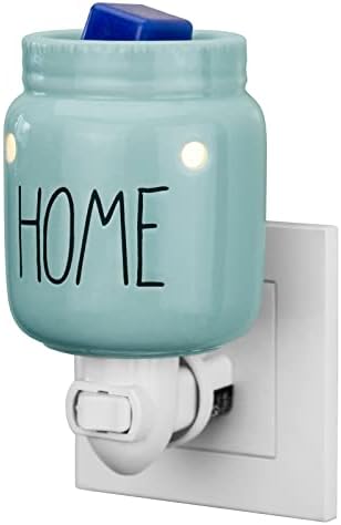 STAR MOON Ceramic Wax Melt Warmer with Macaron Blue
