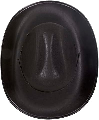 Kangaroo Cowboy Hat - Black Universal Fit for Women Men