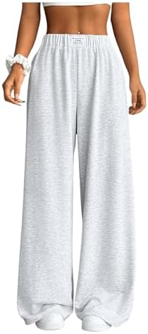 SOLY HUX Girls Wide Leg Sweatpants with Pockets