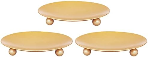 EITMOW Gold Candlestick Holders Set of 3 1