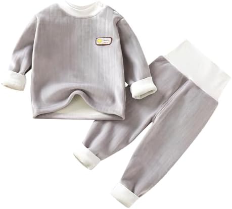Soft Thermal Underwear Set for Baby Boys and Girls 0-3 Months