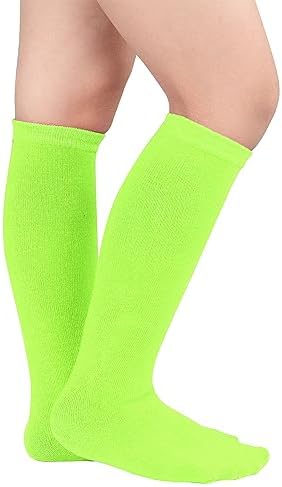 American Trends Kids Soccer Socks with Three Stripes for 1-9 Years