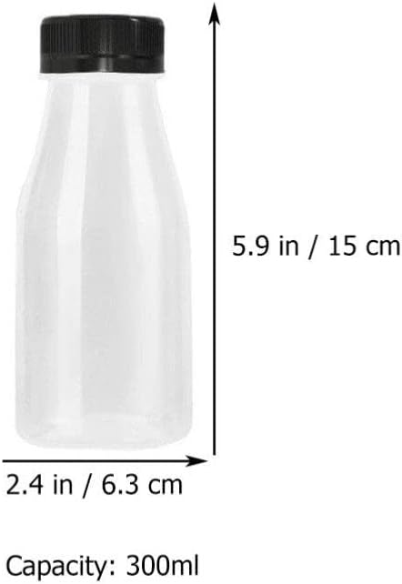 Cabilock Lidded Beverage Bottles 10pcs