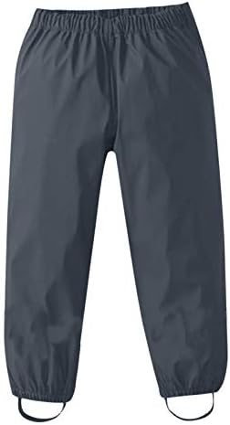 RNTOP Kids Waterproof Rain Pants for Toddlers and Kids