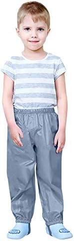 Waterproof Rain Pants for Kids Toddlers Unisex