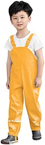 Eoailr Toddler Rain Bib Waterproof Overalls