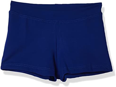 Capezio Boys Girls Cut Low Rise Athletic Shorts Royal 12-14 US