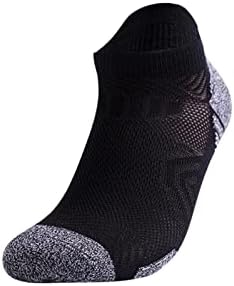 Mens No Show Thin Socks with Arch Compression 1
