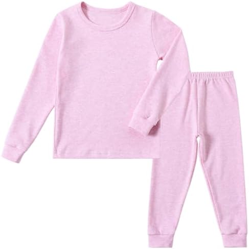 JWWN Kids Thermal Long Johns Set for Warmth