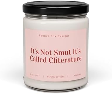 Spicy Book Reader Candle - 9oz BookTok Gift for Book Lovers
