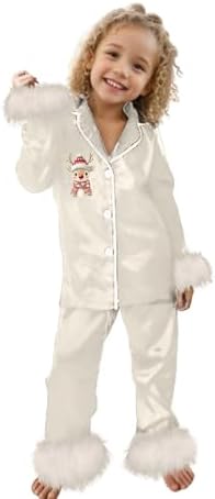 Soft Breathable Toddler Pajamas Set 2 Piece Comfy Mewear