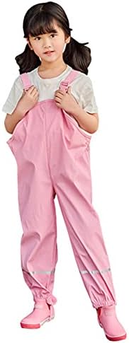 Kids Waterproof Rain Pants for Boys and Girls