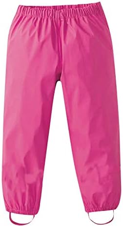 Toddler Waterproof Rain Pants for Boys Girls