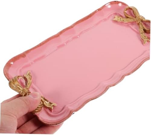 PRETYZOOM Resin Decorative Serving Tray