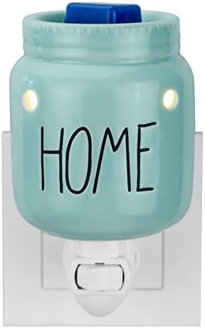 STAR MOON Ceramic Wax Melt Warmer with Macaron Blue